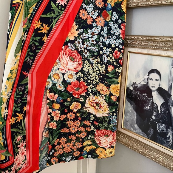 ANTHROPOLOGIE Farm Rio Fiji Midi Skirt - Picture 4 of 16